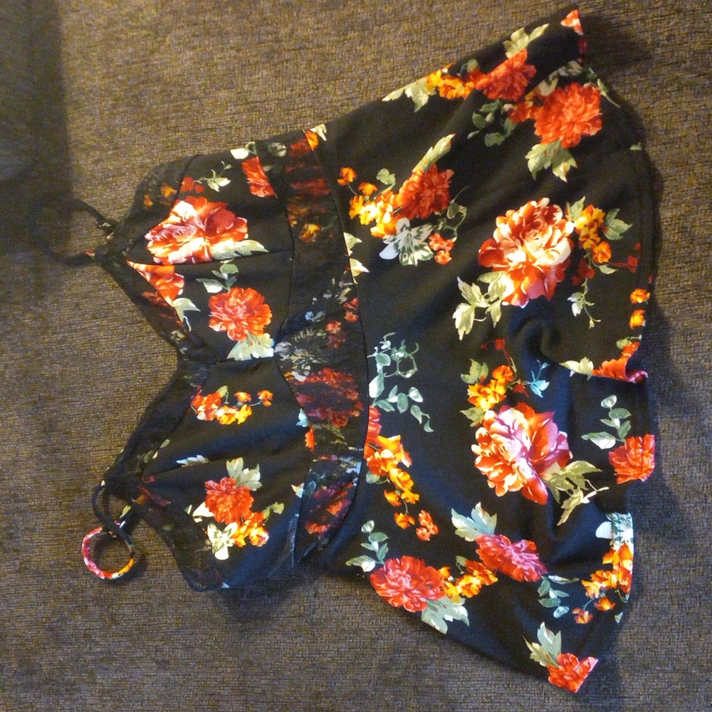 Plus size peplum top